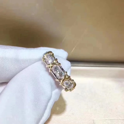 Cross Diamond Ring