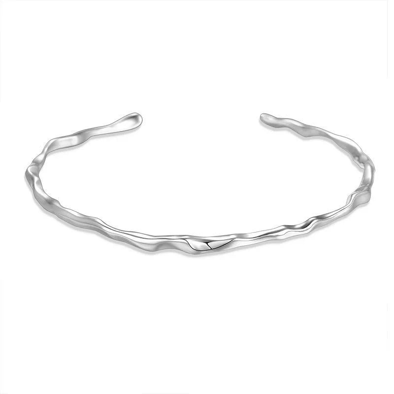 Sterling Wave Bracelet