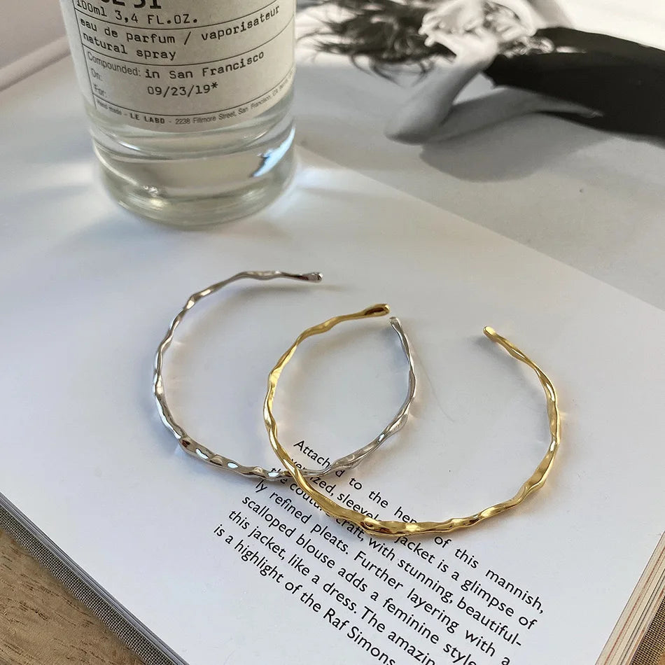 Sterling Wave Bracelet