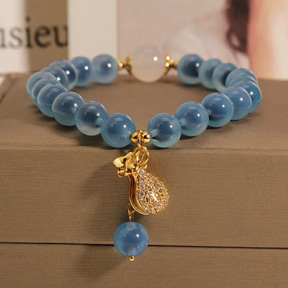 Blue Agate Bracelet