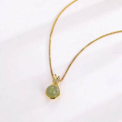 Opal Water Drop Necklace