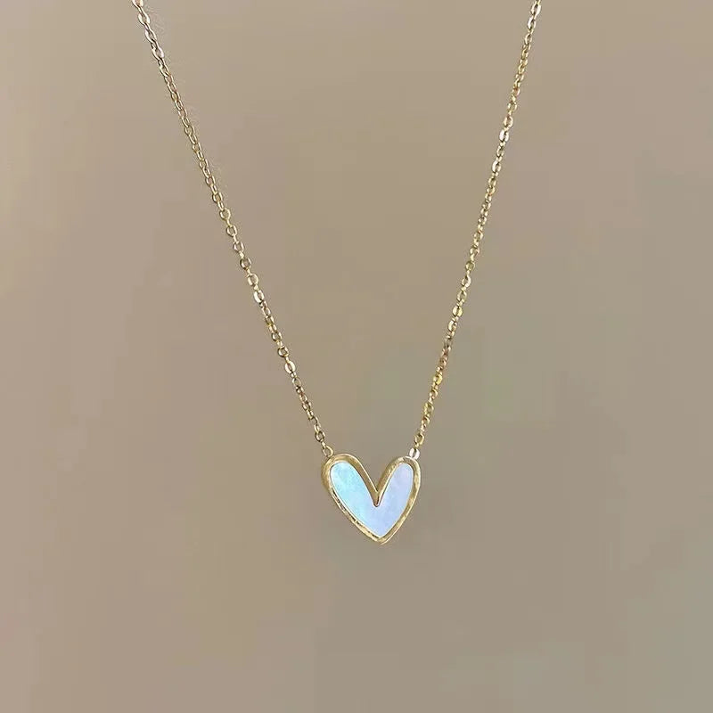 Shell Heart Necklace