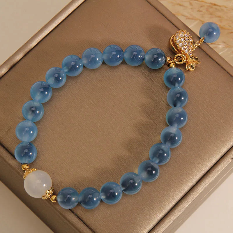 Blue Agate Bracelet