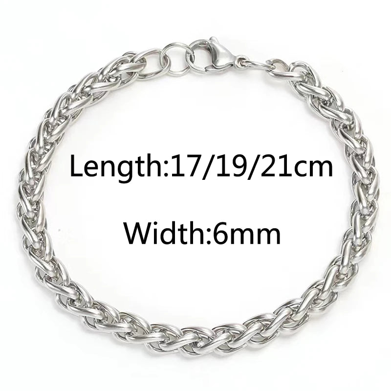 Hand Twists Chain Bracelet