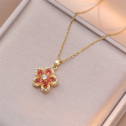 Romantic Flower Necklace