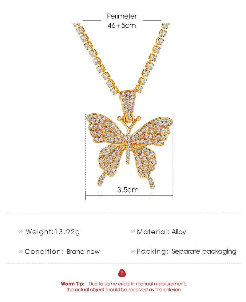 Cuba Butterfly Necklace