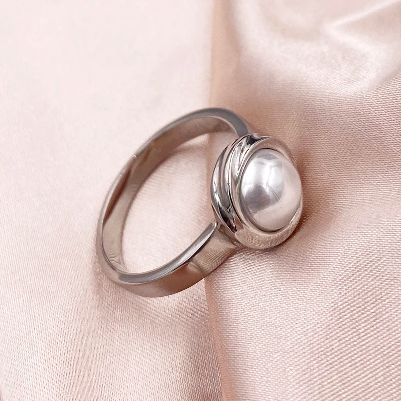 Pearl love Ring